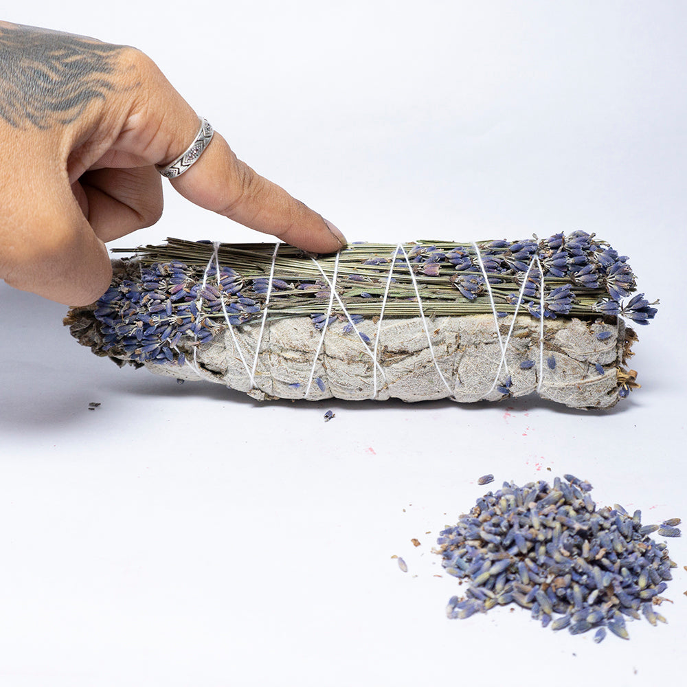 Pack Of 4 - Sage With Lavendar Smudge Stick Bundle