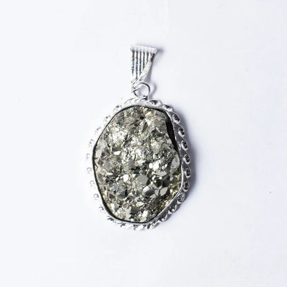 Pyrite Crystal Pendant
