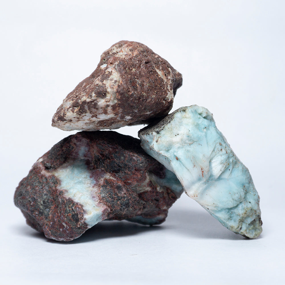 Larimar Crystal Raw Stone