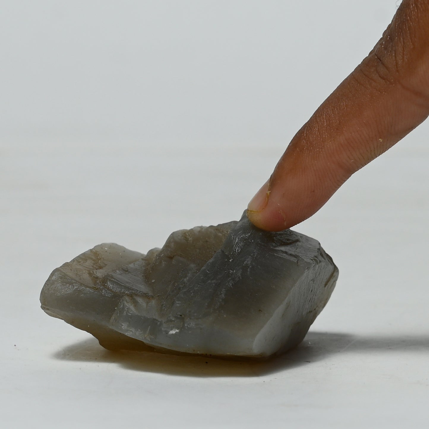 Real Grey Moonstone Crystal Raw Stone