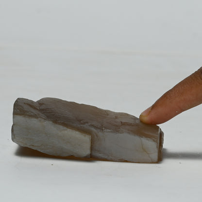 Real Grey Moonstone Crystal Raw Stone