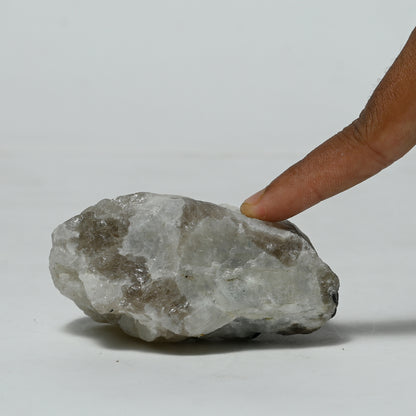 Real Rainbow Moonstone Crystal Raw Stone