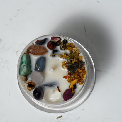 Garden Of Happiness , Angel Guidance , Manifestation Candle At Its Best Intention Candle/Altar Candle/Ritual Candle