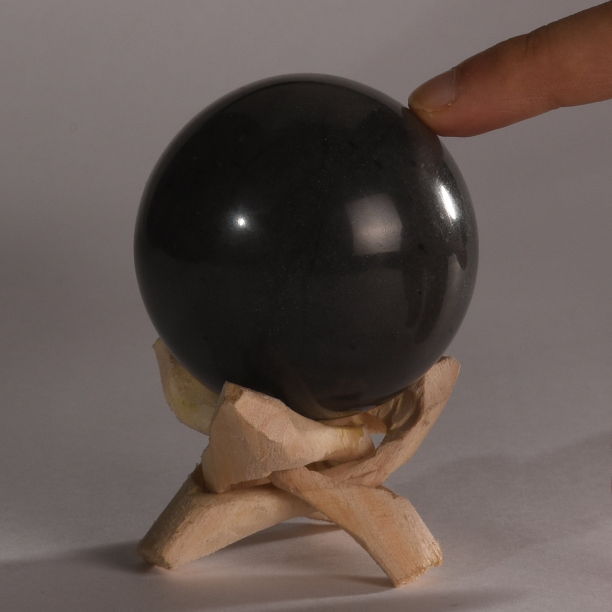Real Shungite Crystal Ball Sphere