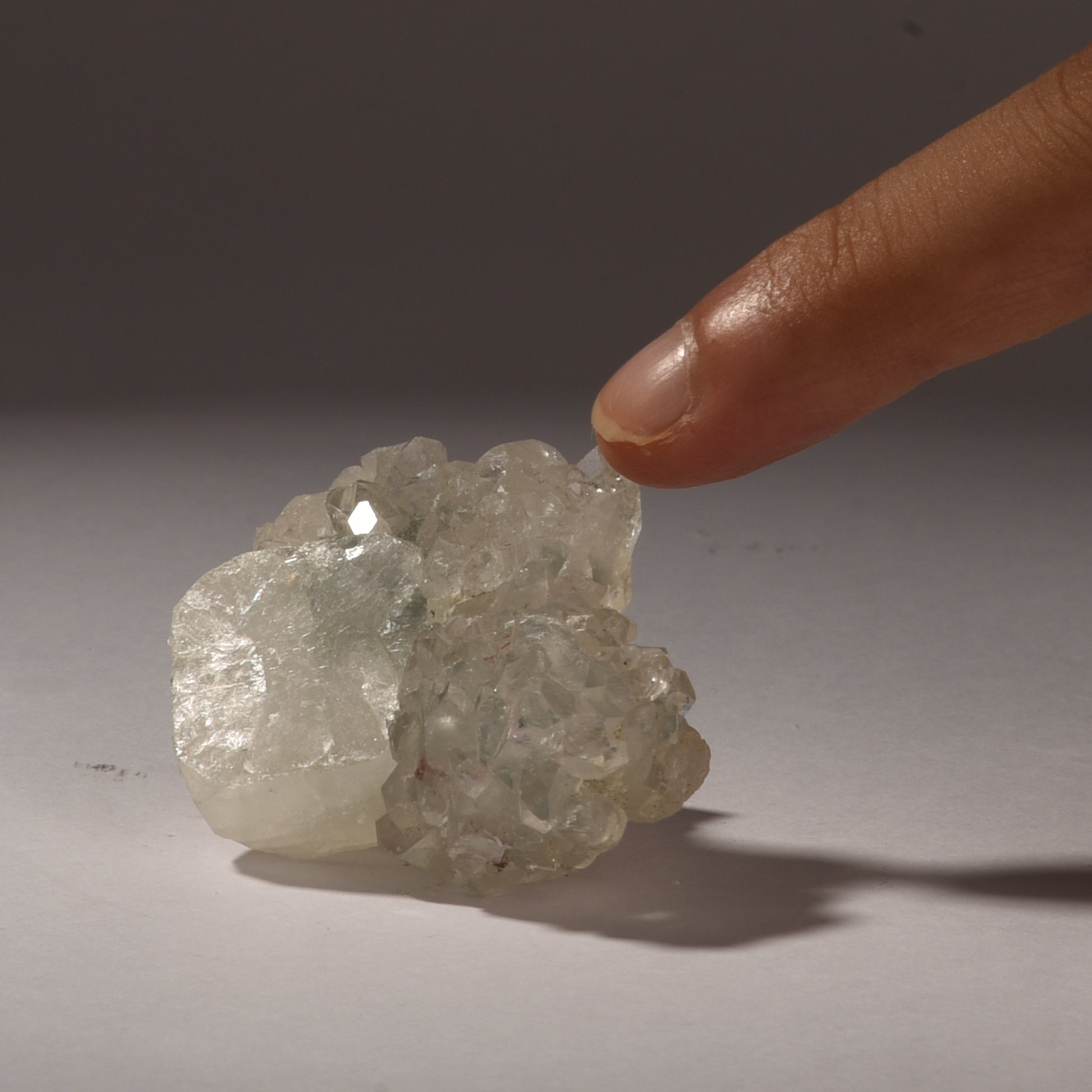 Real Apophylite Crystal Clusters