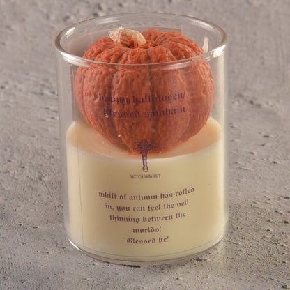 Samhain altar Intention Candle- ancestral divination/ decor candle