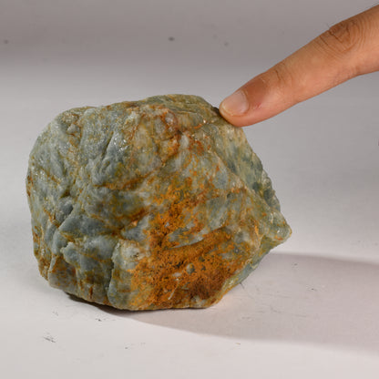 Real Aquamarine Crystal Raw Stone