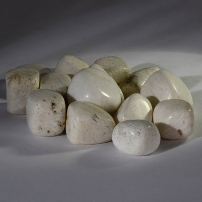 Real Scolecite Crystal Tumbles/Tumbled Stone