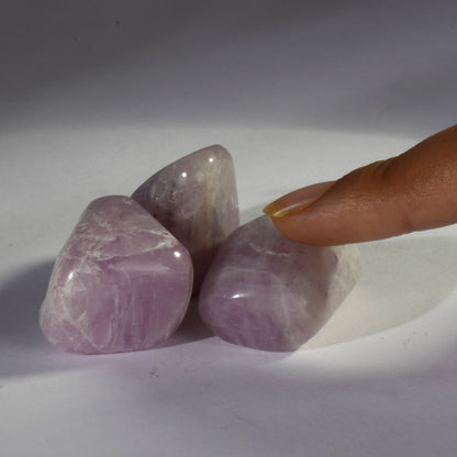 Kunzite Crystal Tumbles/Tumbled Stone - Main Image