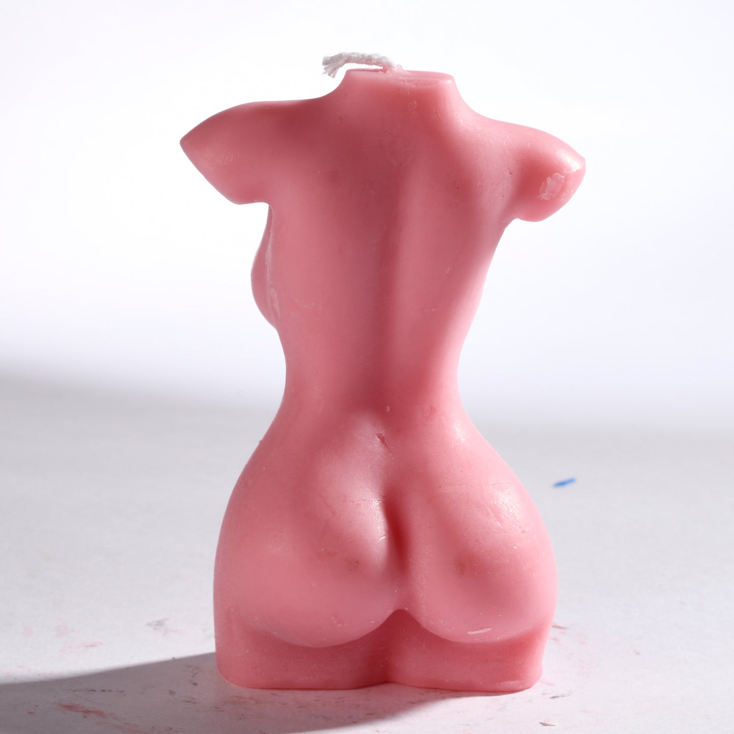 Real Realistic Female Torso Slim Figure Candle Pink