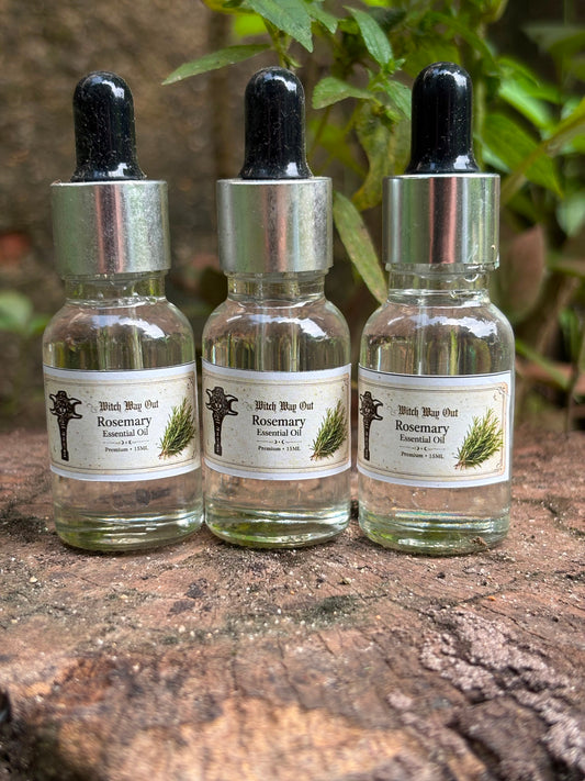 Rosemary Essential Oil – Protection, Memory, Clarity & Spiritual Awakening