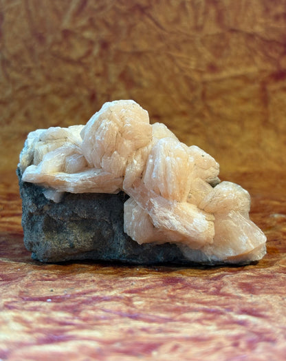 Stilbite Geode for heart healing, intuition, inner peace, and spiritual growth