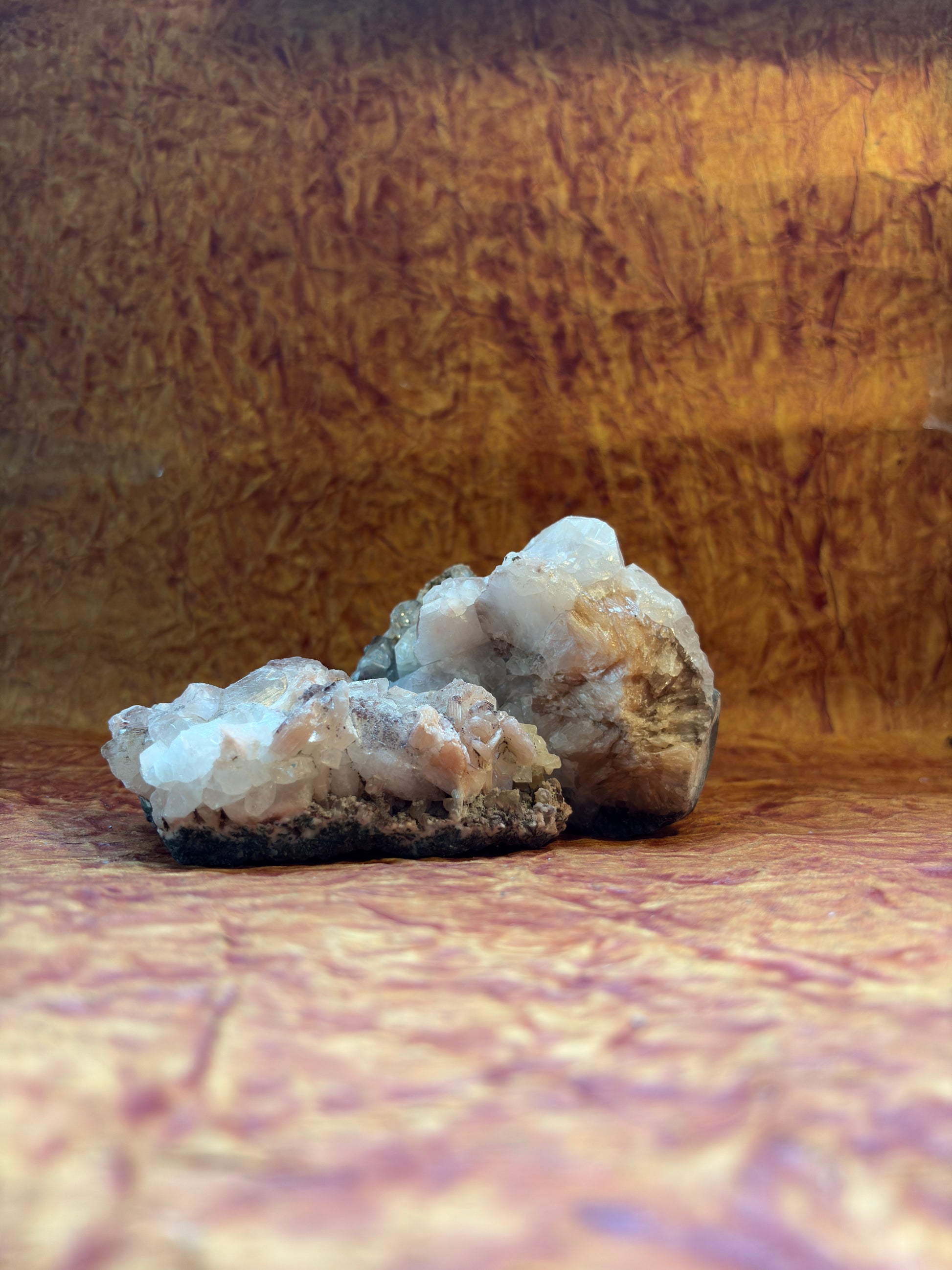 Pink Apophyllite Crystal 571g for heart healing, self-love, meditation, and spiritual connection
