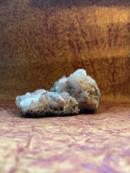 Natural Pink Apophyllite crystal specimen