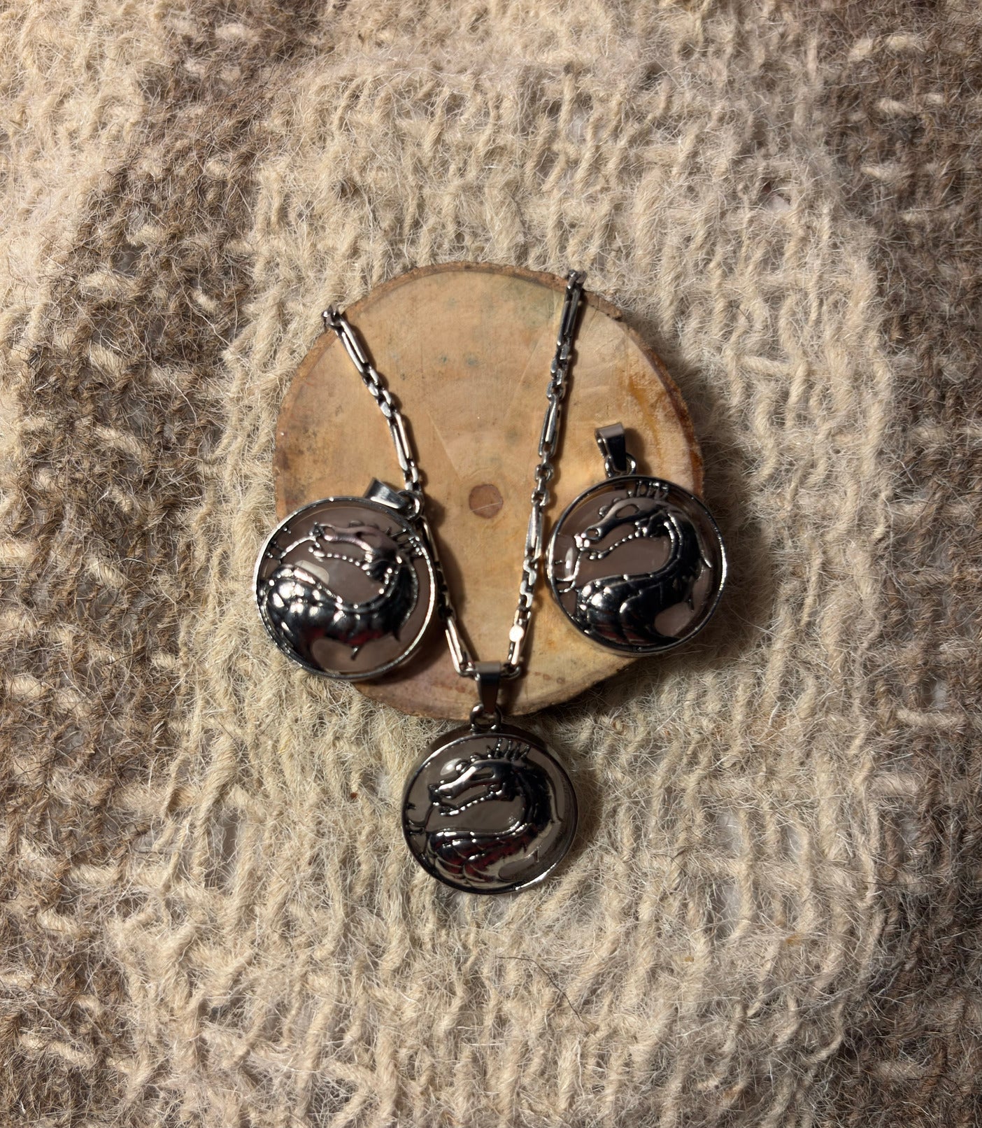Rose Quartz Crystal Dragon Pendant for love, self-love, emotional healing, and Heart Chakra balance