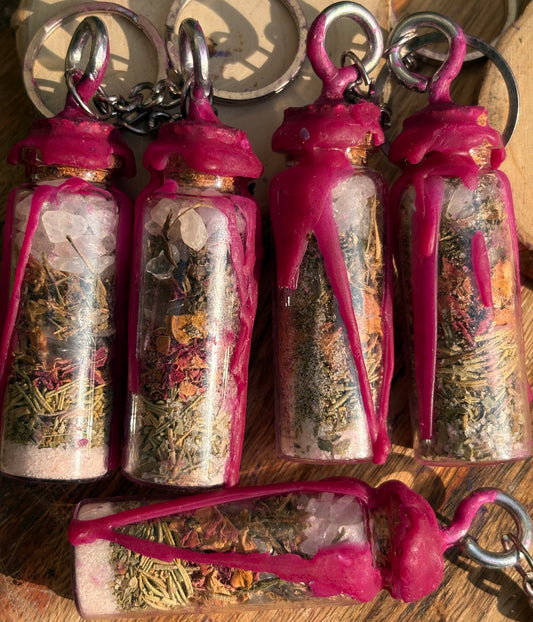 Love and Luck Spell Jar