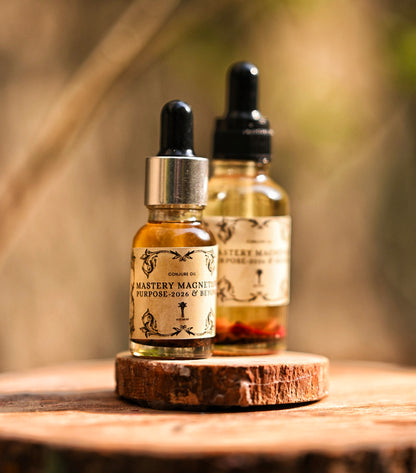 Magnetism Mastery Purpose 2026 And Beyond | Conjure Oil / Hoodoo Oil / Intention Oil