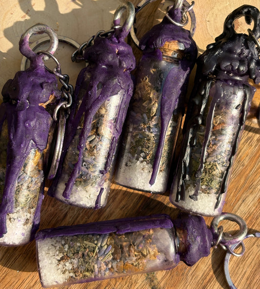 Stress and Sleep Management Spell Jar