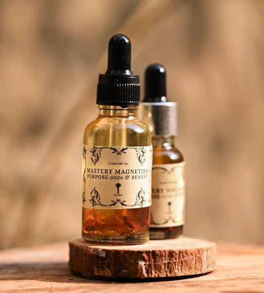 Magnetism Mastery Purpose 2026 And Beyond | Conjure Oil / Hoodoo Oil / Intention Oil
