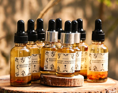 Magnetism Mastery Purpose 2026 And Beyond | Conjure Oil / Hoodoo Oil / Intention Oil
